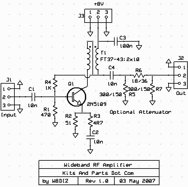 amp schematic