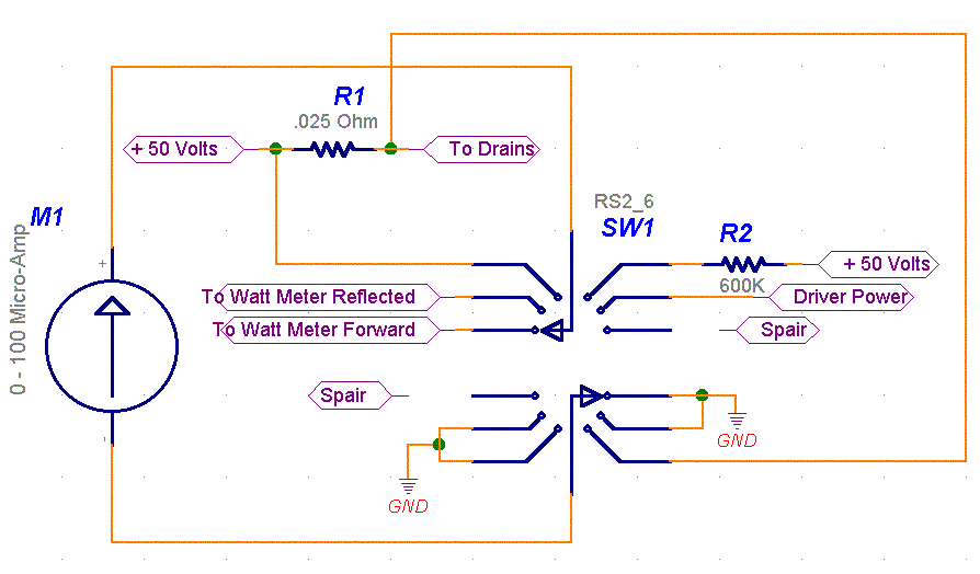 inductance meter circuit. Meter Circuit