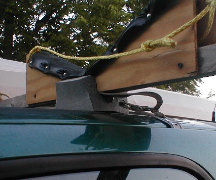 Homemade Kayak Roof Rack