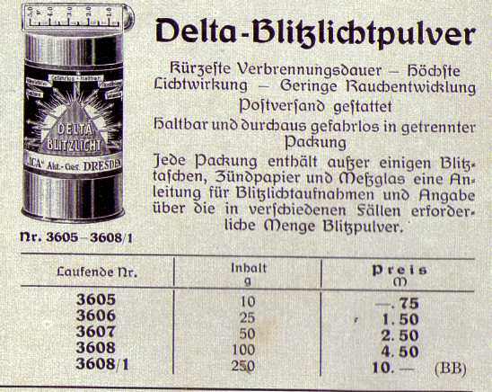 flash powder recipe