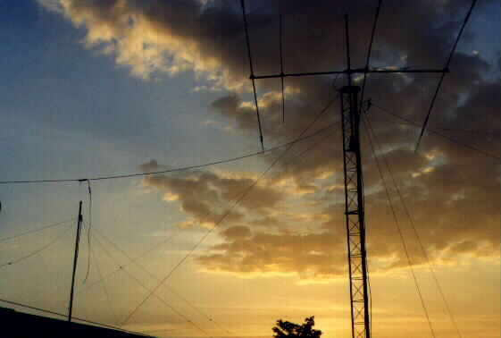 Antennas at XU7 QTH