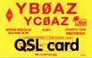 How to get YBAZ QSL card