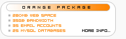 Orange package. Click for more info..