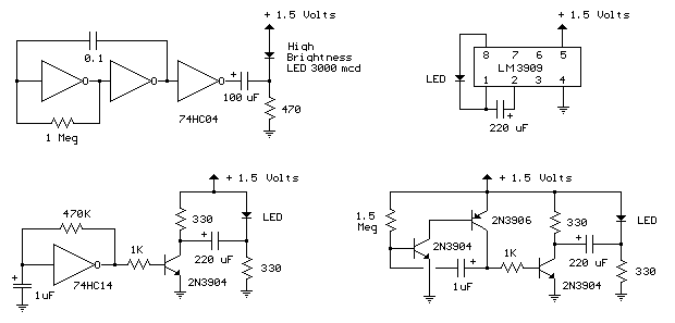 Flashing Led Circuit