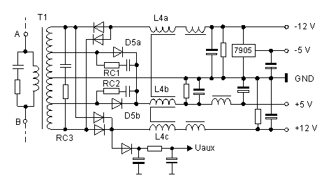 View Pc Power Supply Circuit Diagram Gif