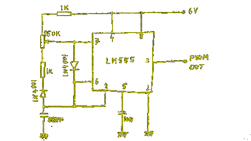 Simple PWM generator circuit