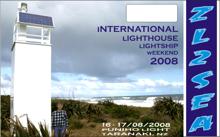 2008 ILLW QSL Card - Taranaki