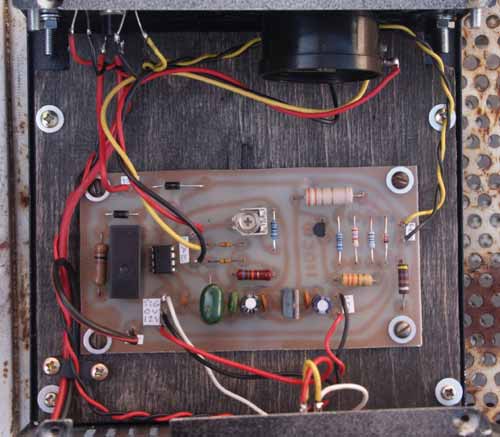 Inside my 80m remote controller unit