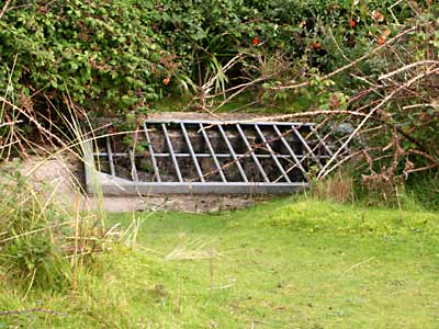 Ventialtion shaft for a mine, Upton Towans