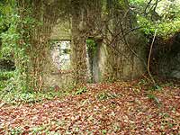 Where Pearce's Cottage porch used to be