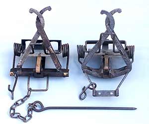 A pair of Juby traps: a Mk1 and a Mk2
