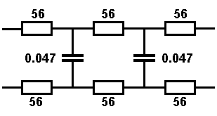 2Km simulated line circuit