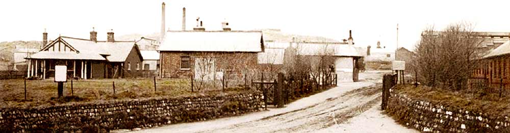 Main entrance to to the National Explosives Company's factory