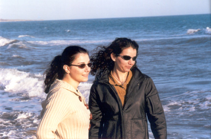 Another one of Efi and Evdokia.