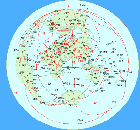 great circle map