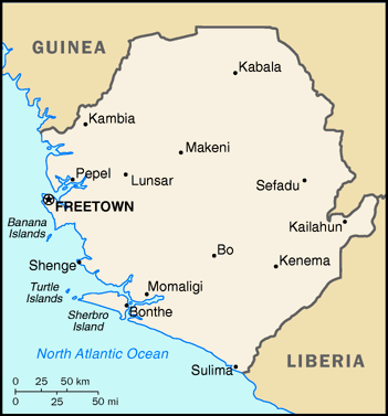 Sierra L map