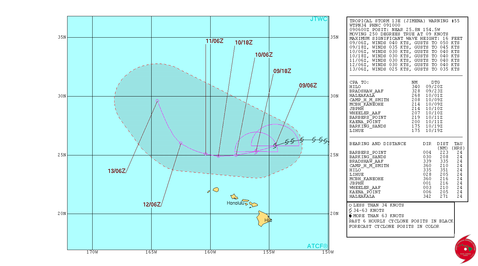 JTWC TS 13 2015 Forecast 55