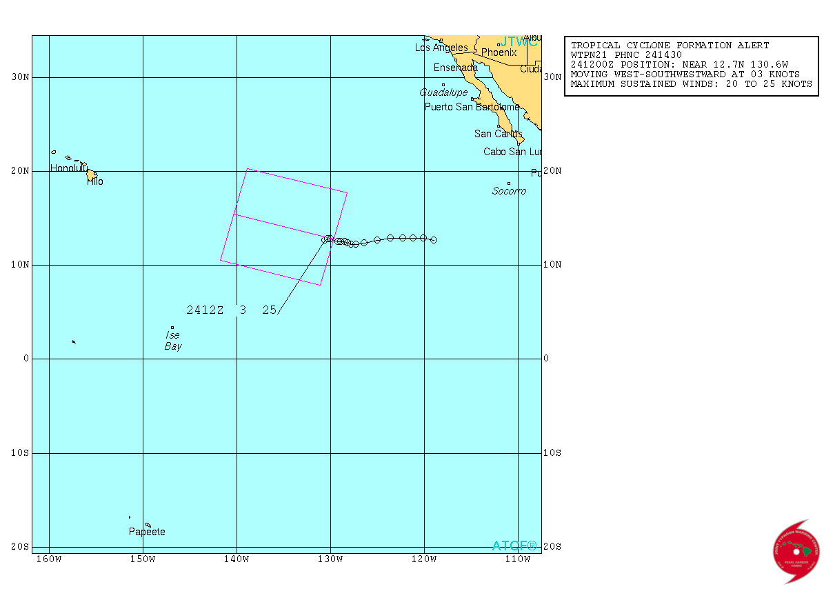 JTWC TS 95 2015 Forecast 01