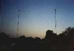 Low Band Antennas at sunset