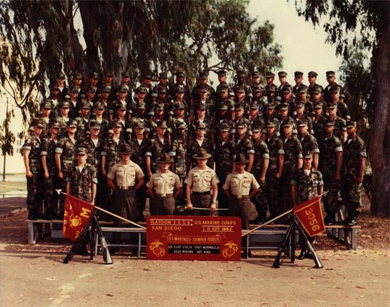 Platoon 3056, MCRD 1982