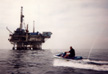 Oil Rigs off the coast of Ventura