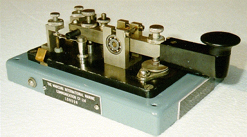 Marconi 365A maritime straight key