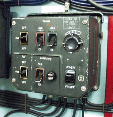 Radio operator switchbox.