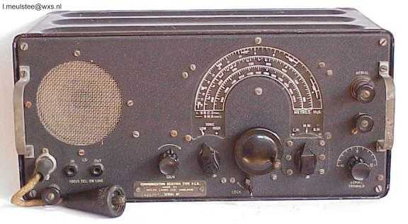 The PCR3 Receiver. Photo courtesy L. Meulstee PA0PCR.