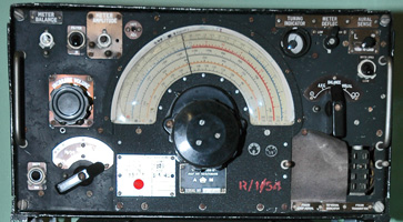 The R.A.F. R1155 LF/HF Receiver. Click for description. Image courtesy Wikipedia.