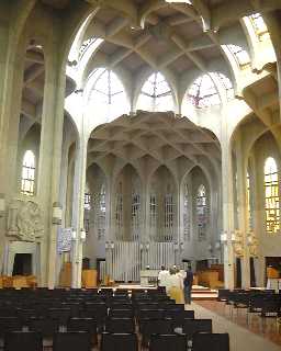 Church interior, Westminster Abbey, Mission. Click for history.