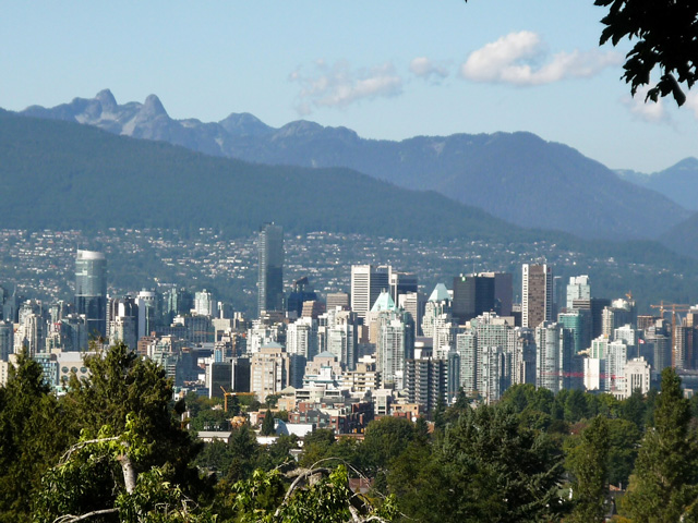 Another view of Vancouver city centre. Image courtesy Brian, G0GSF.