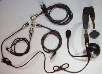 The Heil Traveler offers patch cables for 8-pin Icom, IC-706 and FT-817 radios. Image courtesy Heil Sound, Inc. Click for Heil site.