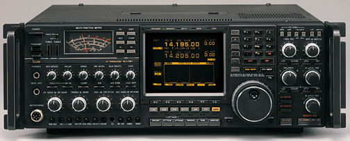 The IC-781 HF Transceiver (image courtesy Icom Inc.) Click for specifications.