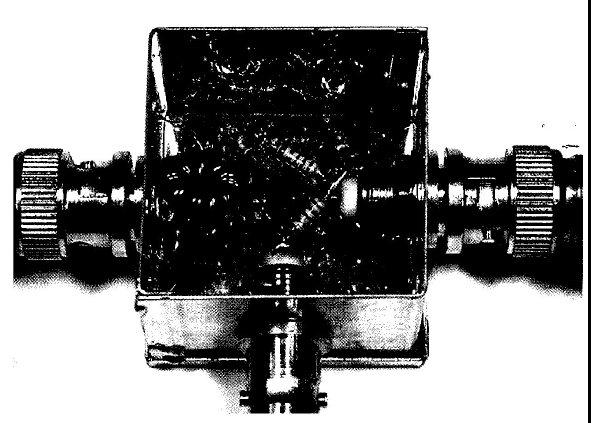 Fig.11: Wheatstone bridge in sheet-metal housing.