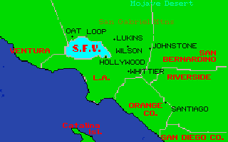 (Map of L.A. area)
