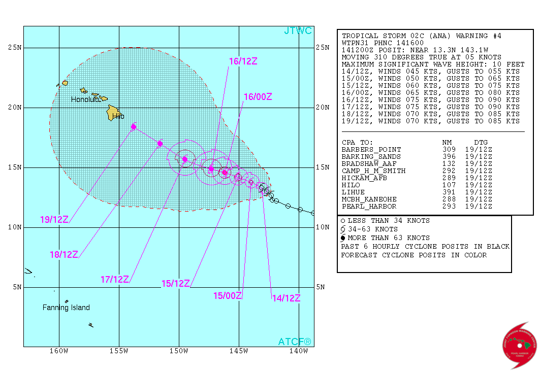 JTWC TS 02 2014 Forecast 4