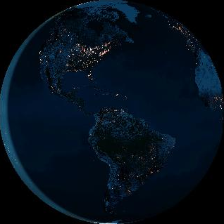 Moon view of earth