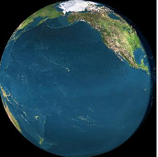 Moon view of earth