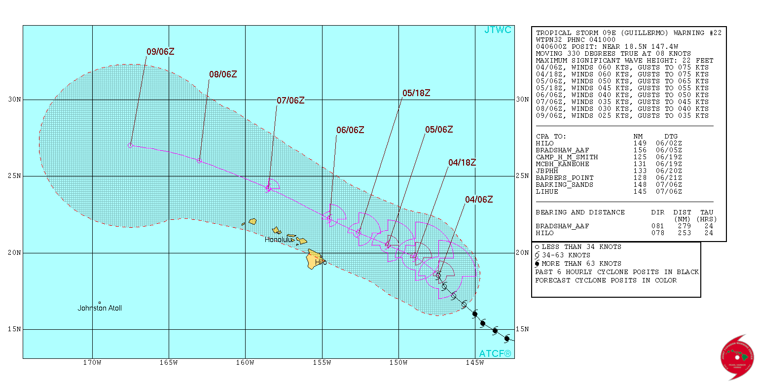 JTWC TS 09 2015 Forecast 22