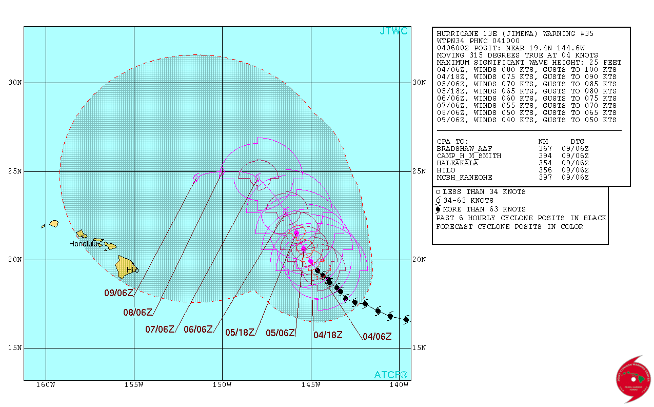 JTWC TS 13 2015 Forecast 35