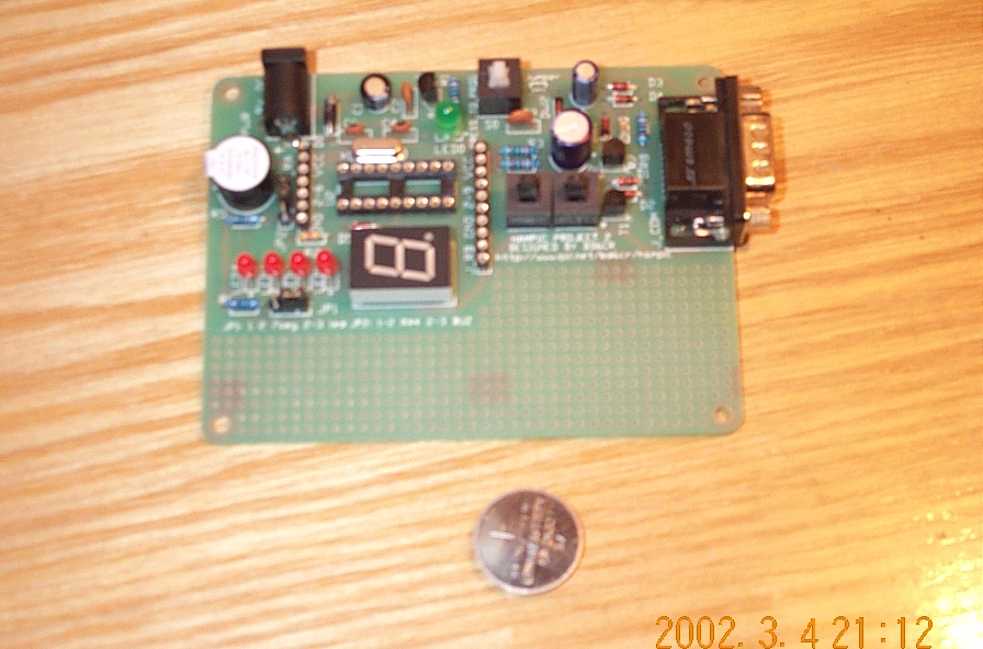 HAMPIC F84-2IN1单片机实验板（供参考）