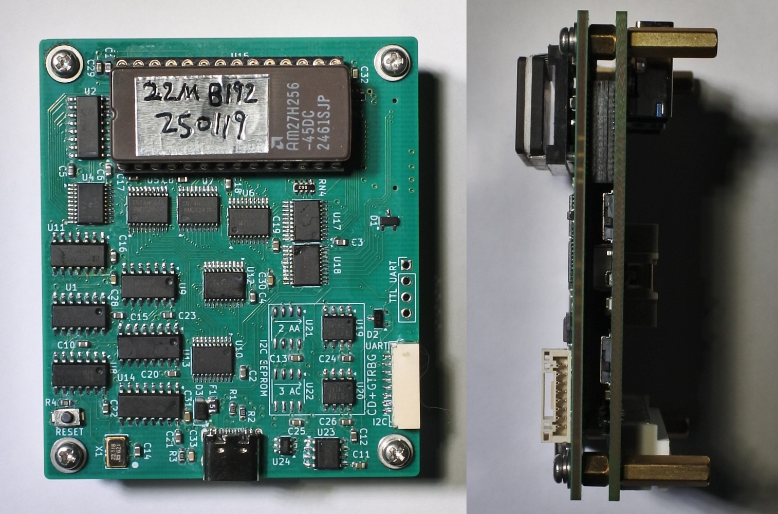 Backplane with My4TH SMT