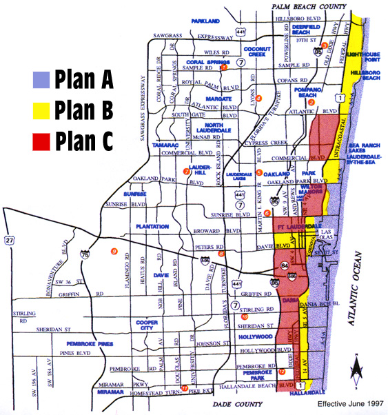 Broward County Hurricane Evacuation Map - Maping Resources