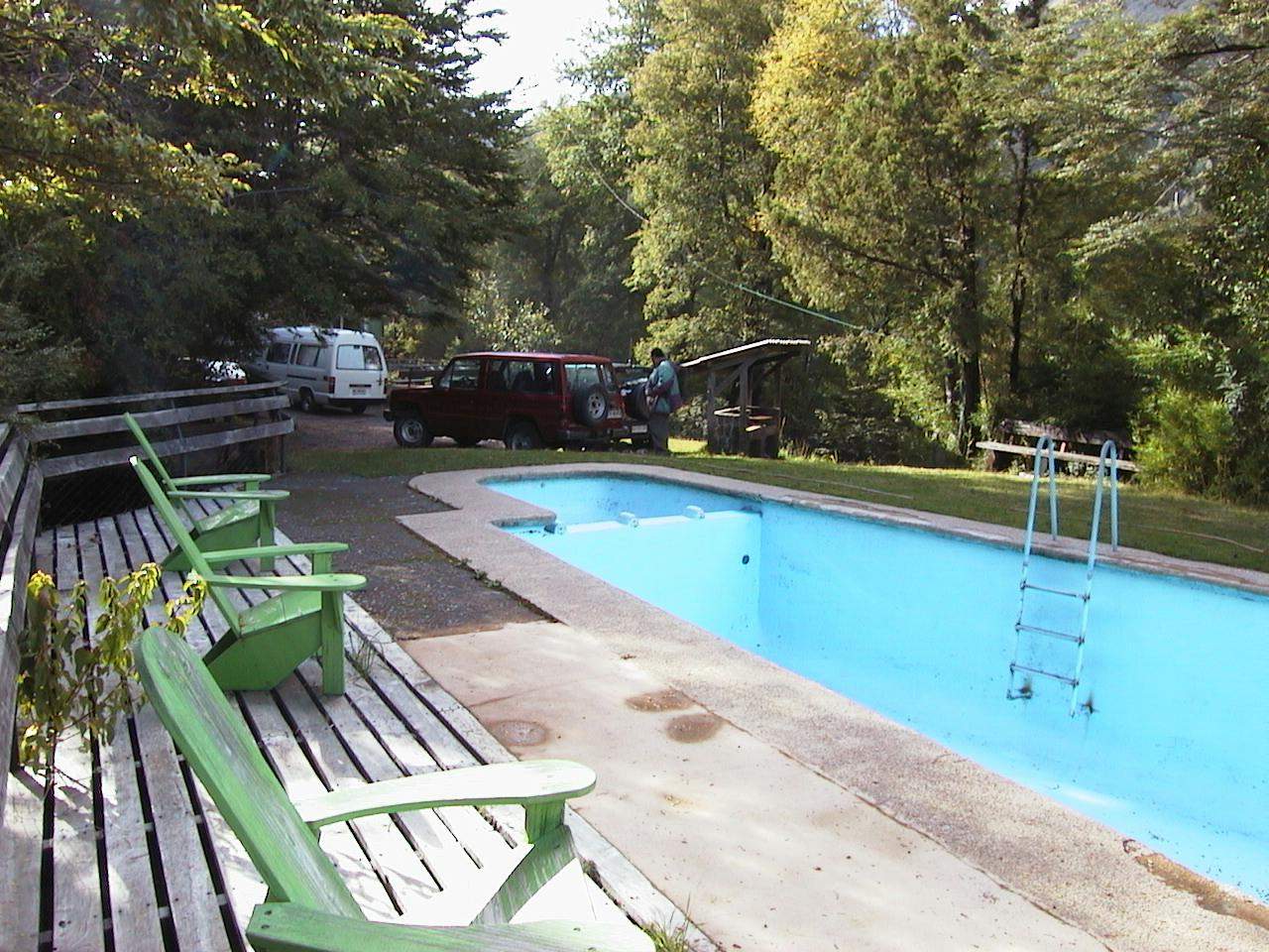 Piscina de la casa de Cecilia en Pinto (Paseo anual)