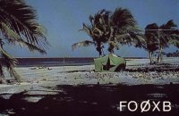 1978 FO0XB QSL