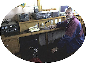 CP1KI operating  CP1AA shack