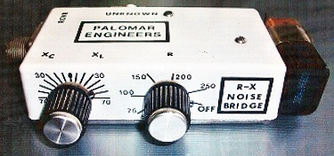 RX Noise-Bridge, 1-100 MHz, 0-250 Ω = +/- 70 pF