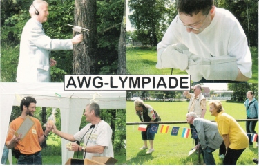 AWG-QSL von der "AWG-Lympiade"