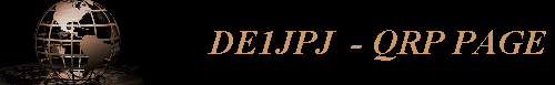 DE1JPJ  - QRP PAGE