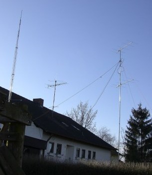 Antennas at DJ2QV